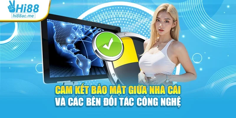 Cam kết bảo mật giữa nhà cái và các bên đối tác công nghệ